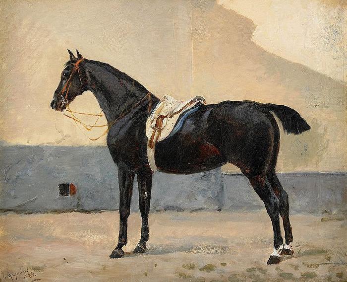 John Arsenius Portrait of a Horse china oil painting image